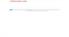 Desktop Screenshot of christianpal.com